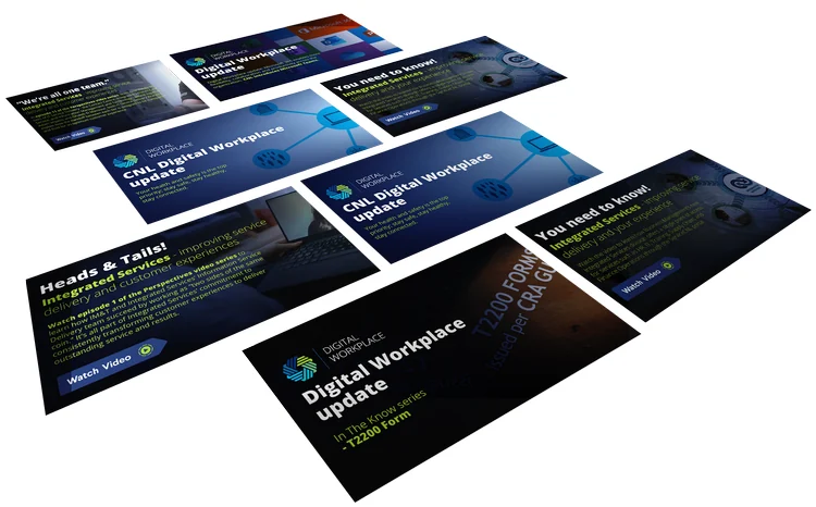 Canadian Nuclear Laboratories web banners