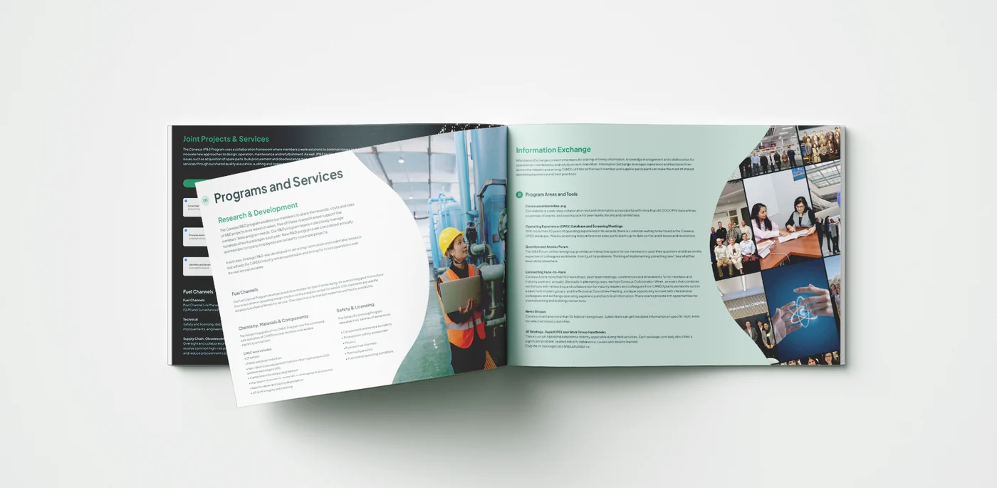Conexus rebrand application