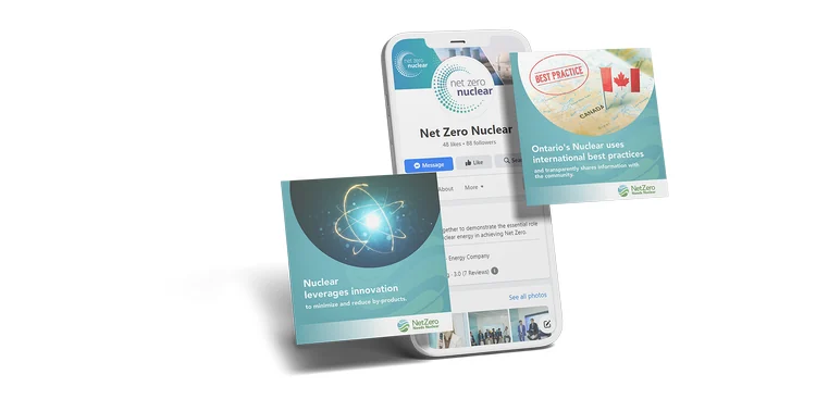NetZero Needs Nuclear social creative